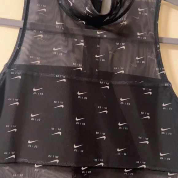 Nike Black Sheer Sleeveless bodysuit - Picture 4 of 5